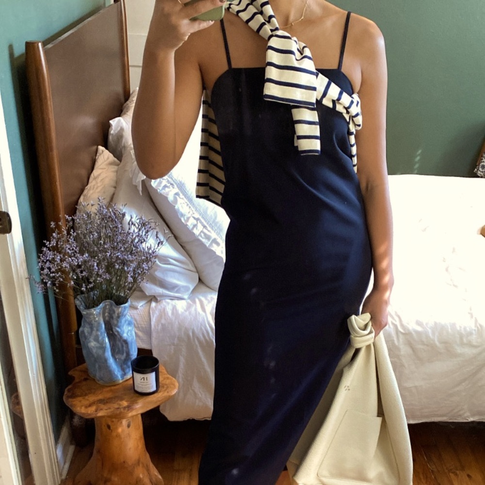 Zara, straight midi dress